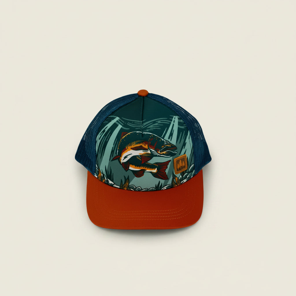 River Fish Kids Trucker Hat