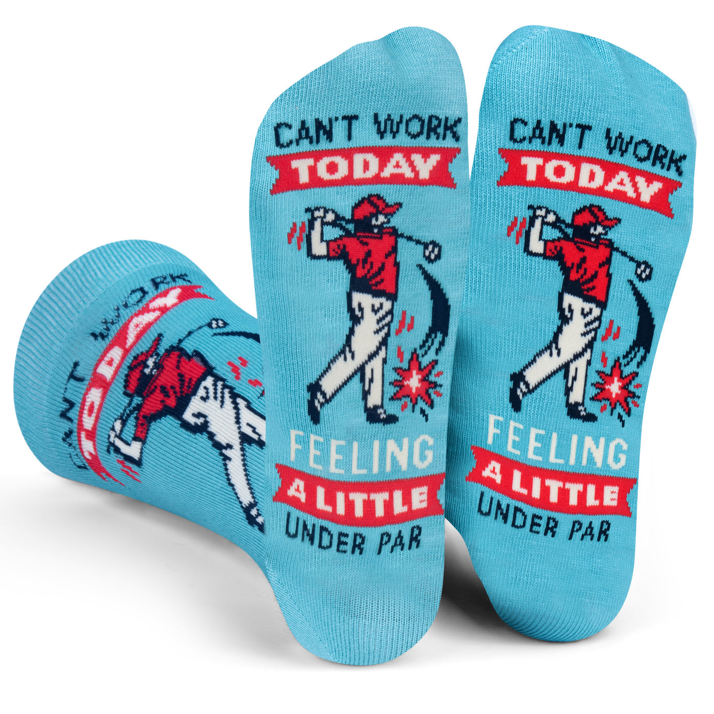 Feeling A Little Under Par Socks