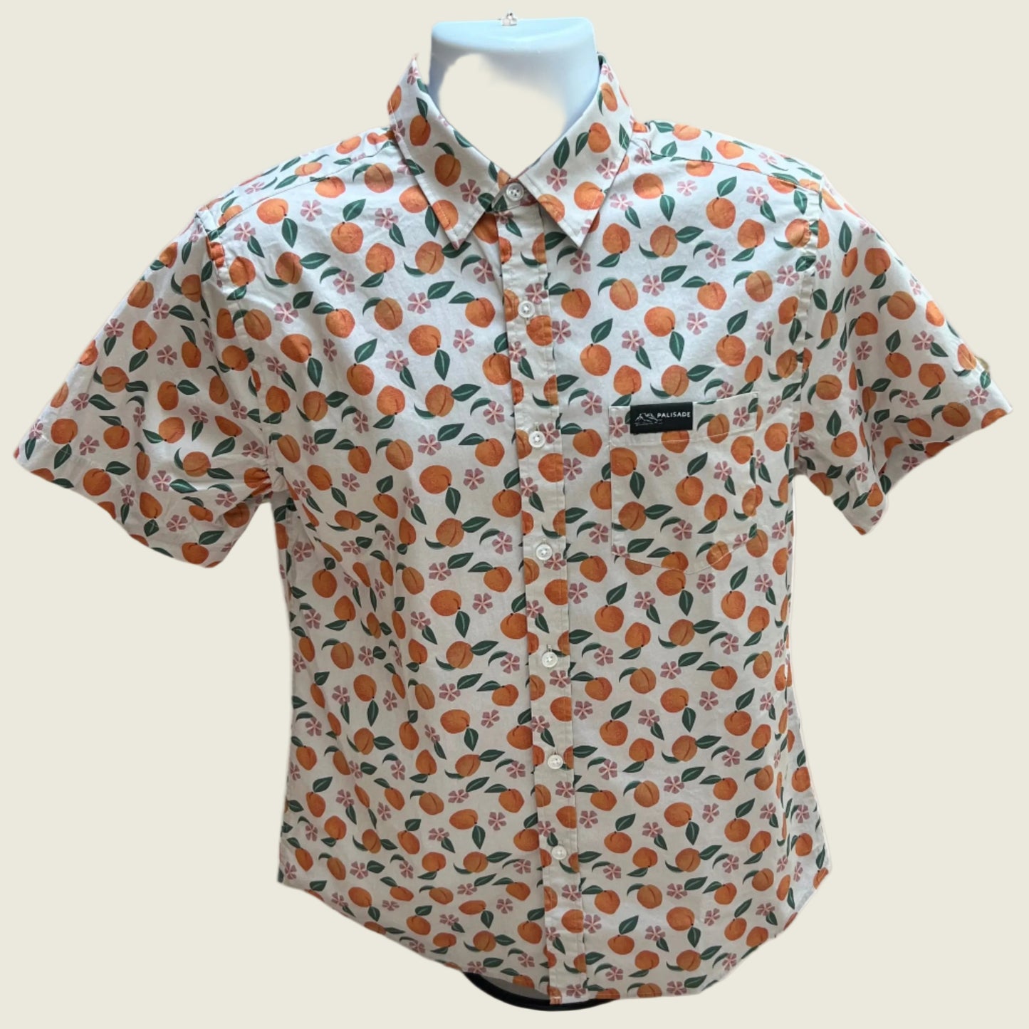 Peaches and Cream Button Up Shirt