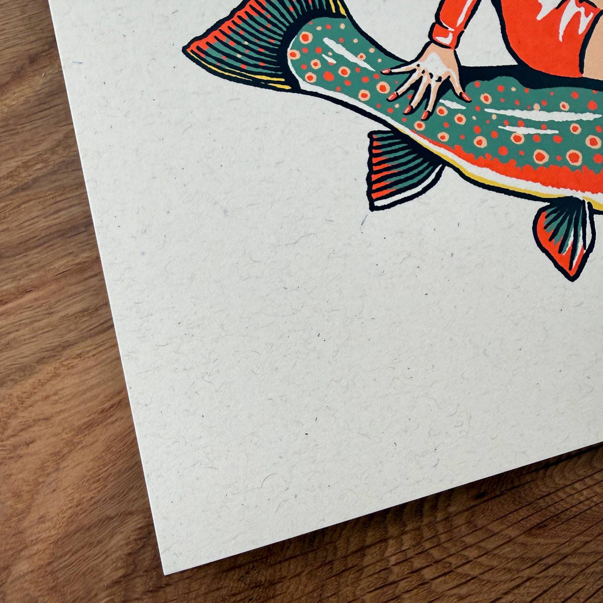 Dolly Parton on a Dolly Varden - Signed 8x10in Silkscreen Print on Recycled Paper