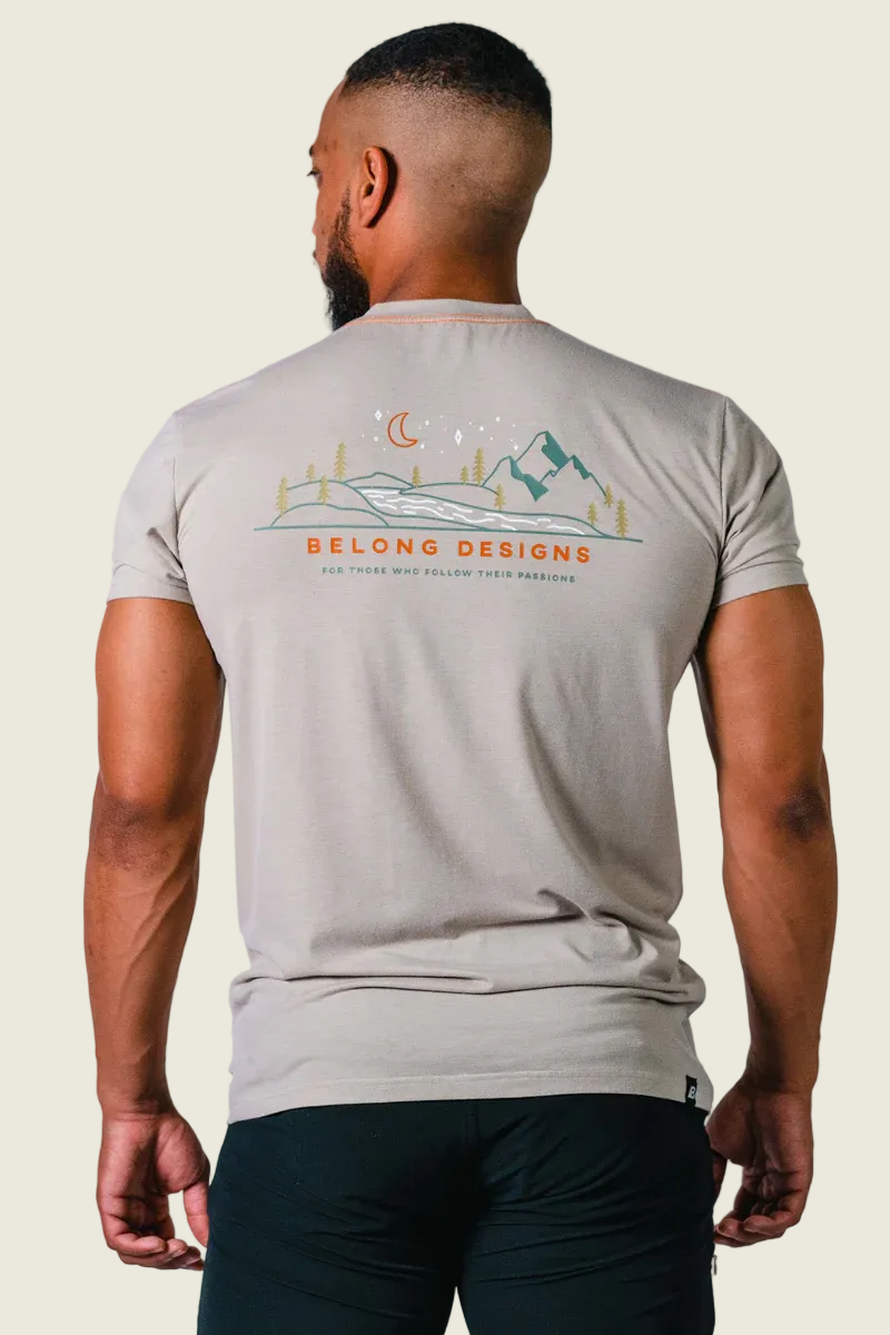 Men's Graphic Traverse Tek Tee