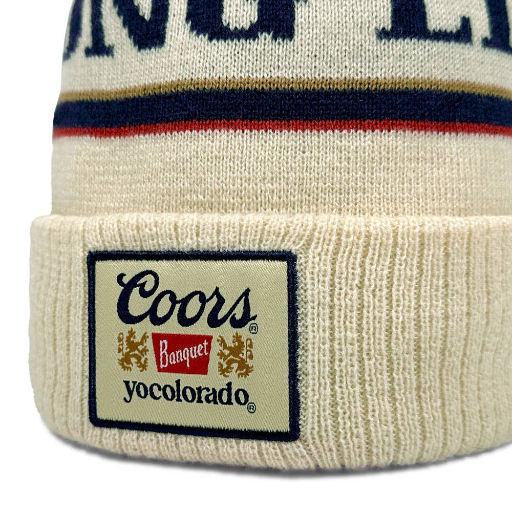 Coors Banquet x YoColorado Beanie
