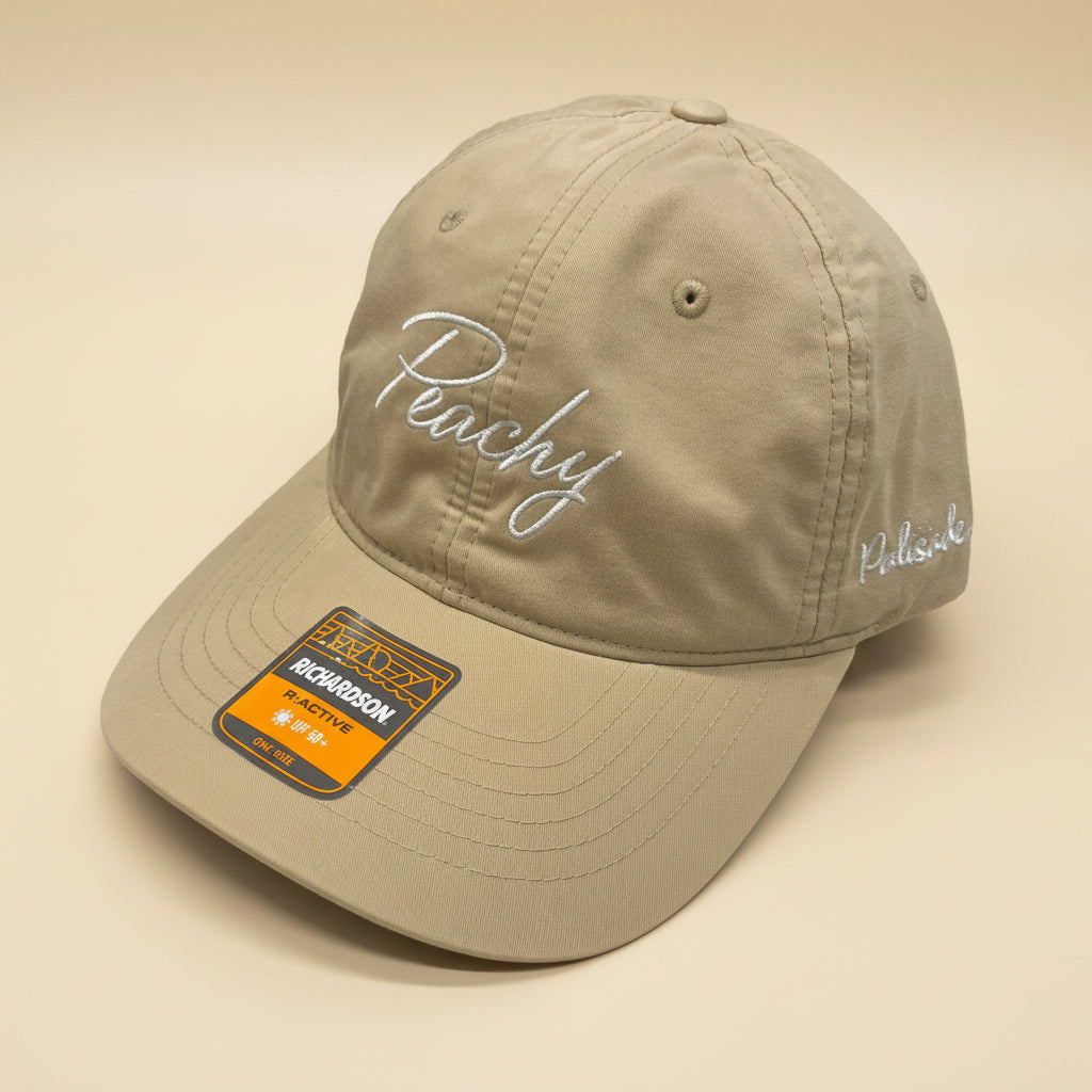 Peachy Embroidered Hat