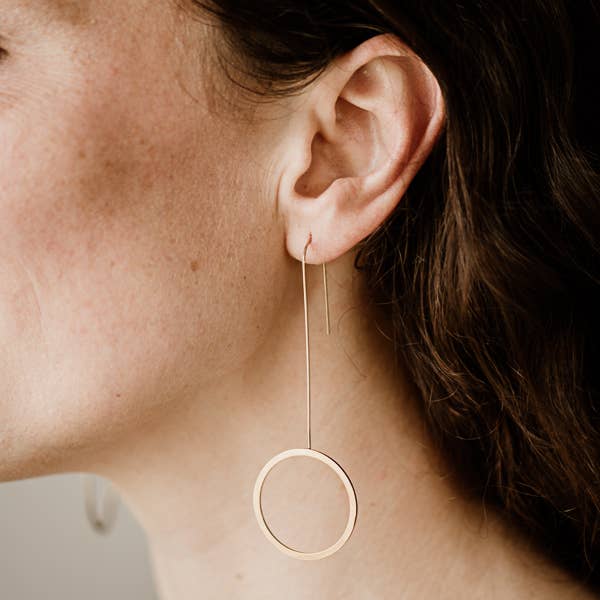 Brim Drop Earrings