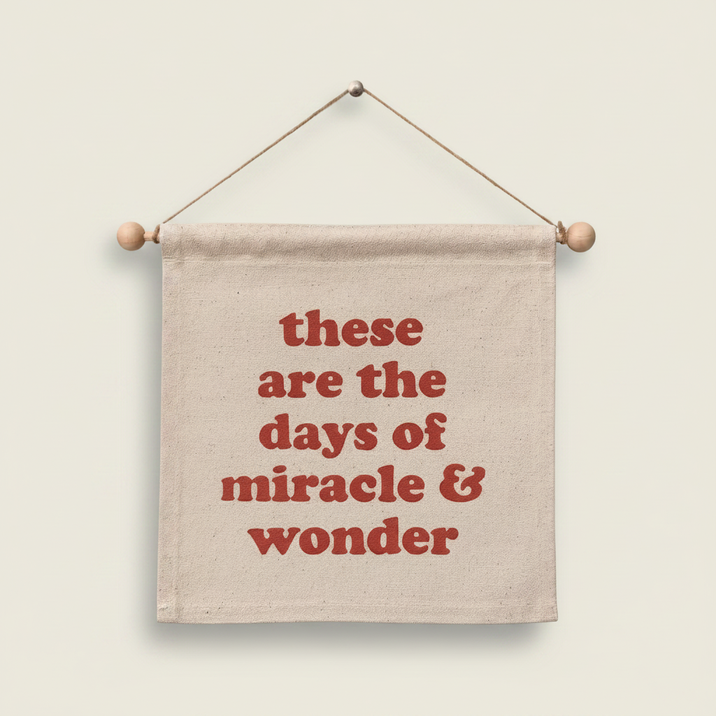Miracle And Wonder - Small Banner - MBMB
