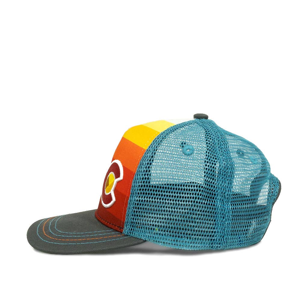 Colorado Lil' Fit Sunset Fader Curve Bill Hat