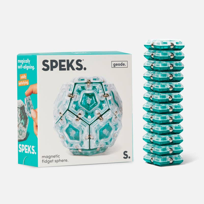 Geode Sphere Fidget Toy - Speks