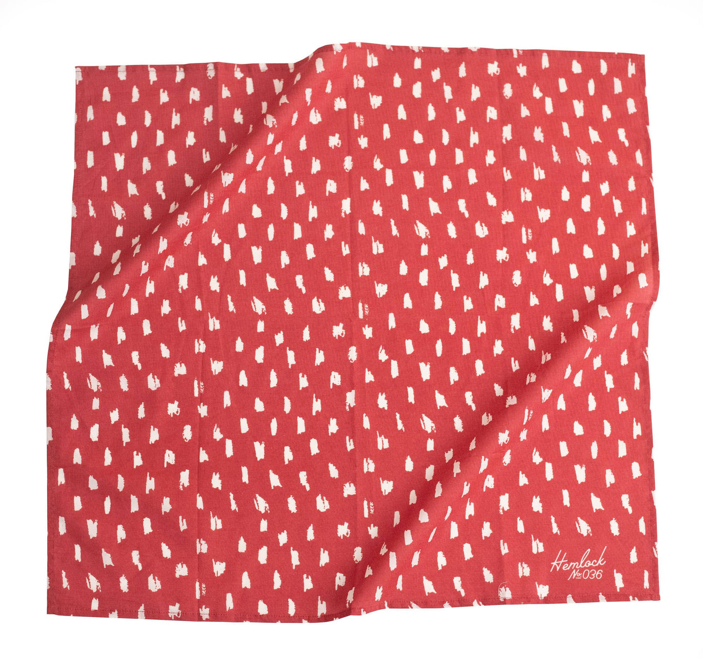 No. 036 Scarlet Bandana - Handker