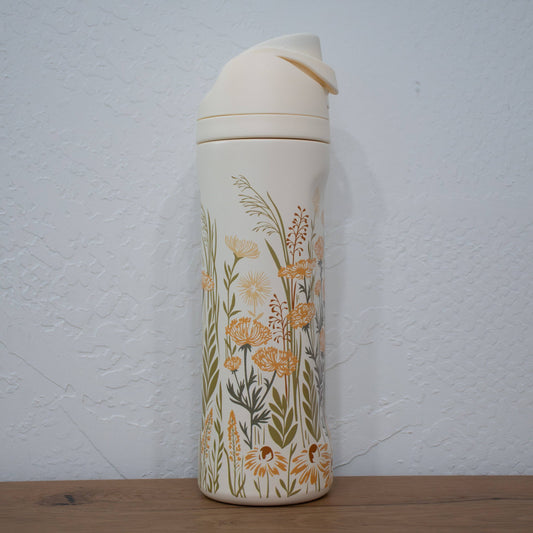 Wild Field  24oz Water Bottle - Cream
