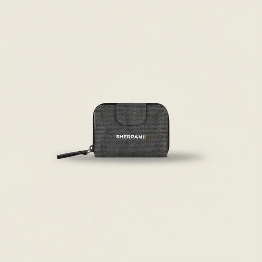 Barcelona | Antitheft RFID Mini Wallet (Granite Gray) - Sherpani