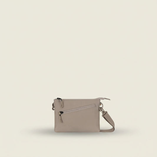 Zoom | Slim RFID Crossbody (Dune Tan) - Sherpani