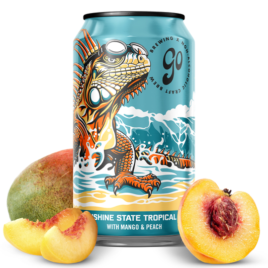 Go Brewing Sunshine State IPA (Non-Alcoholic Beer)