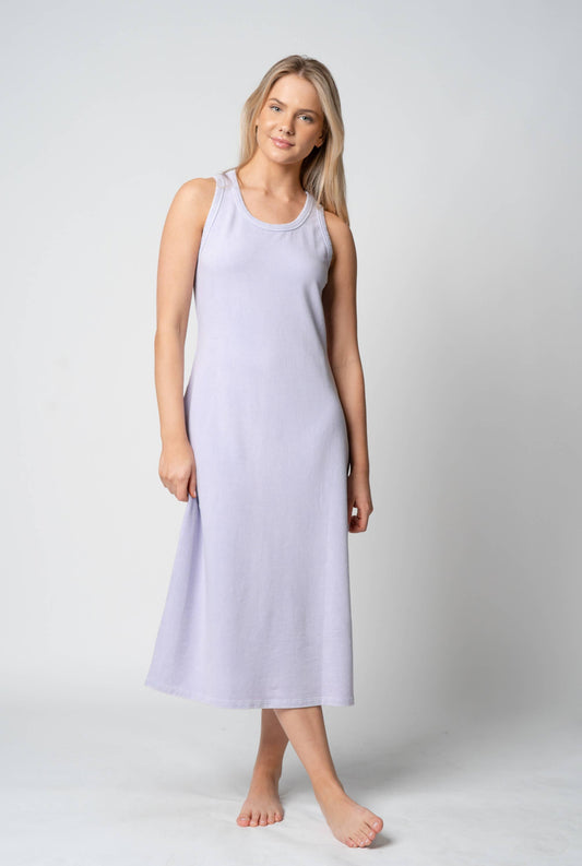 Casual Shift Tank Midi Dress