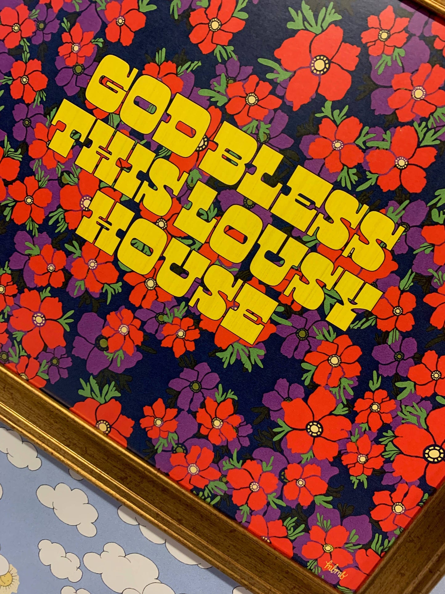 God Bless this Lousy House - 11 x 14 print - MBMB