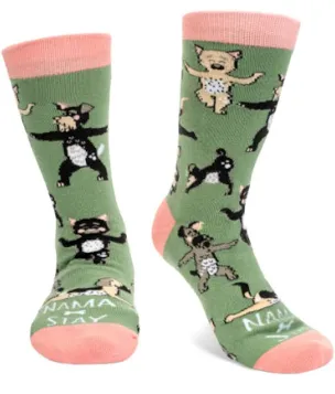 Yoga Dog Socks