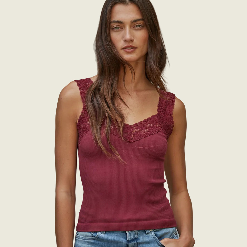 Seamless Ribbed Tank Top
