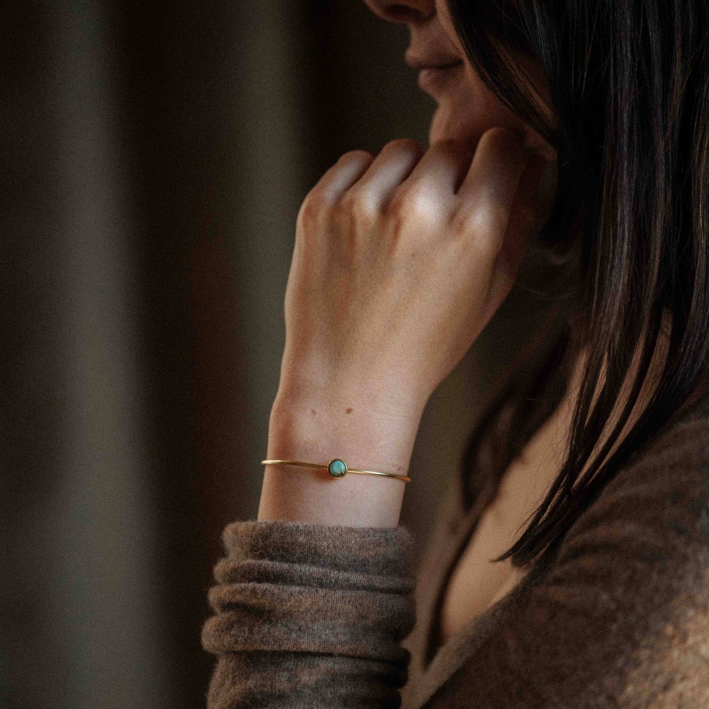 Hyalite Stacker // Turquoise