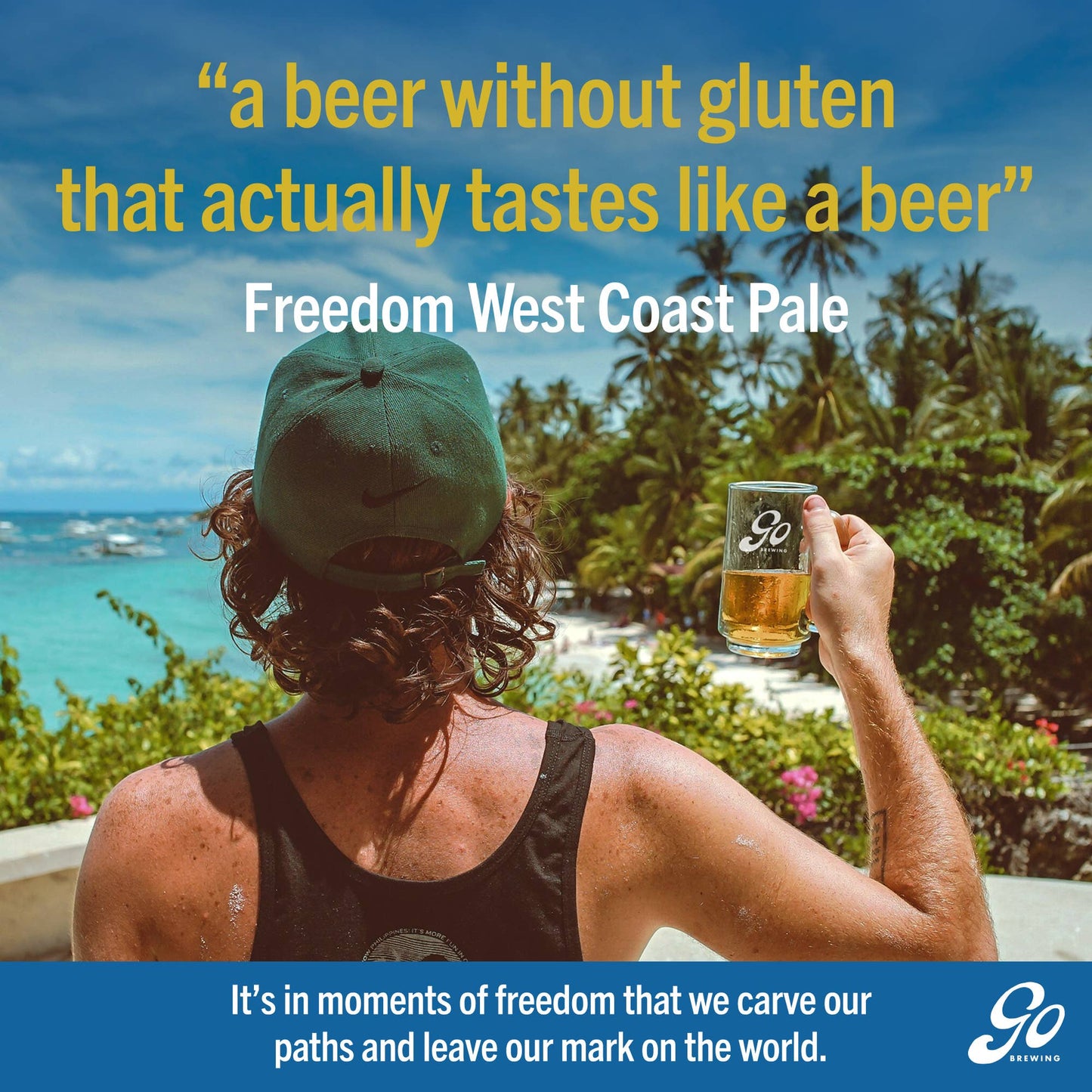 Go Brewing Freedom West Coast Pale (Non-Alcoholic Beer)