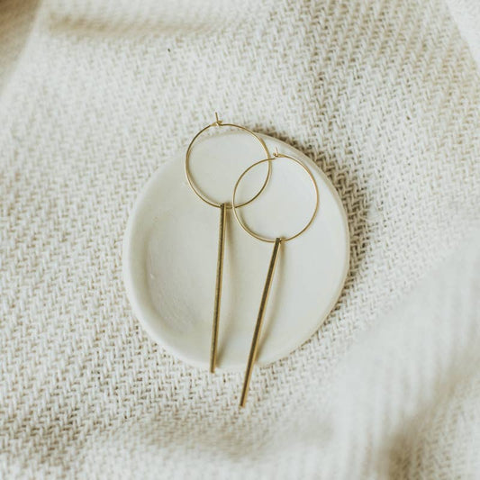Flux Hoop Earrings