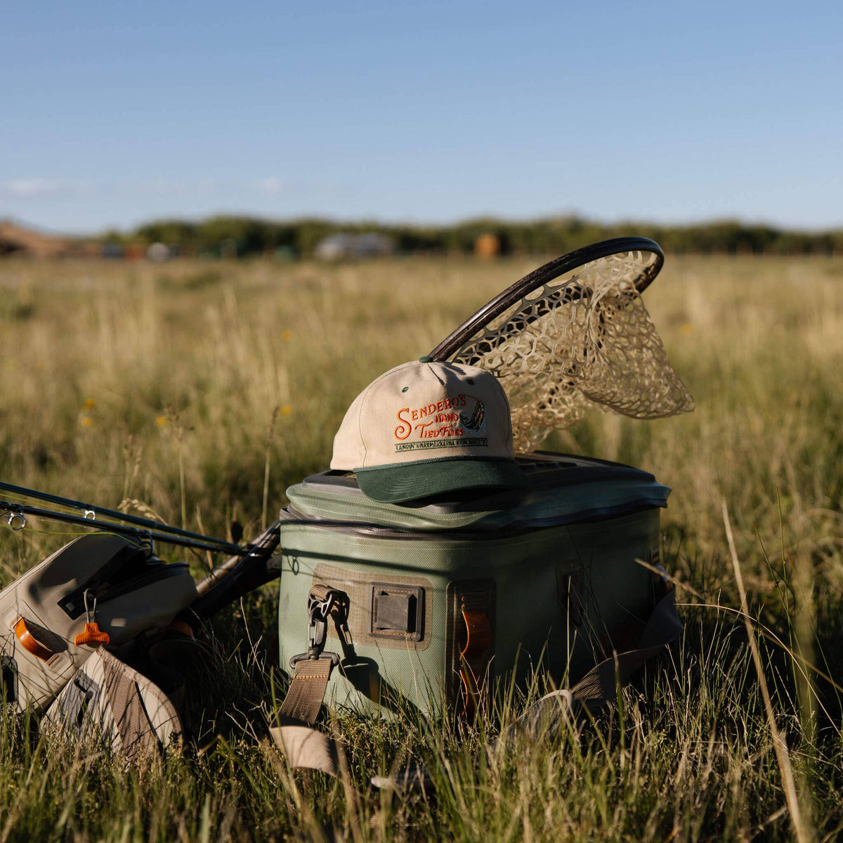 Hand Tied Flies Hat - Sendero