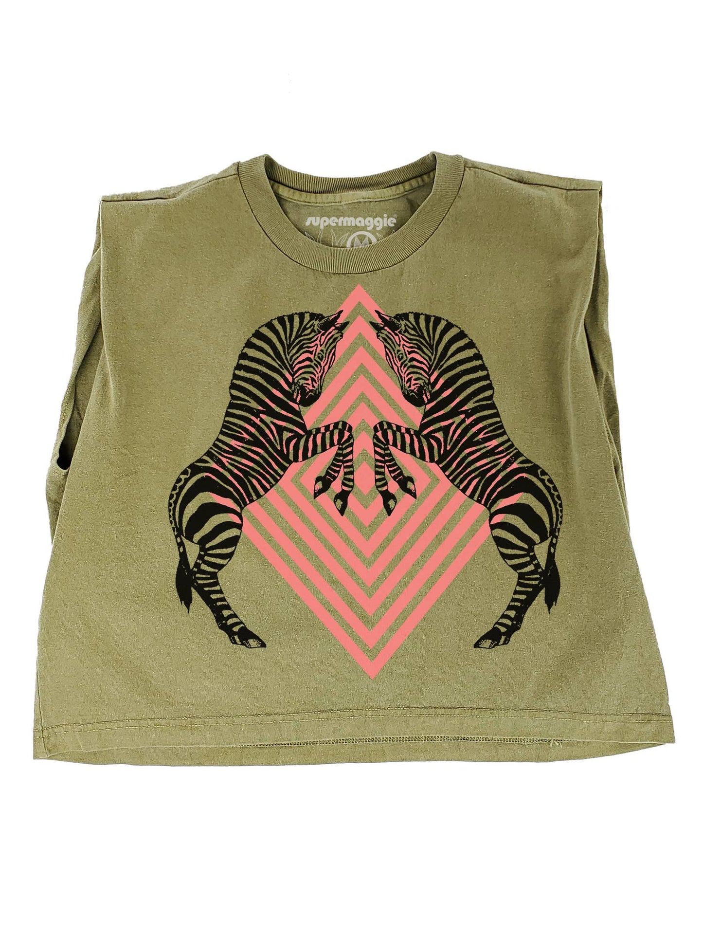 Zebras Maisie Heavyweight Muscle Tee