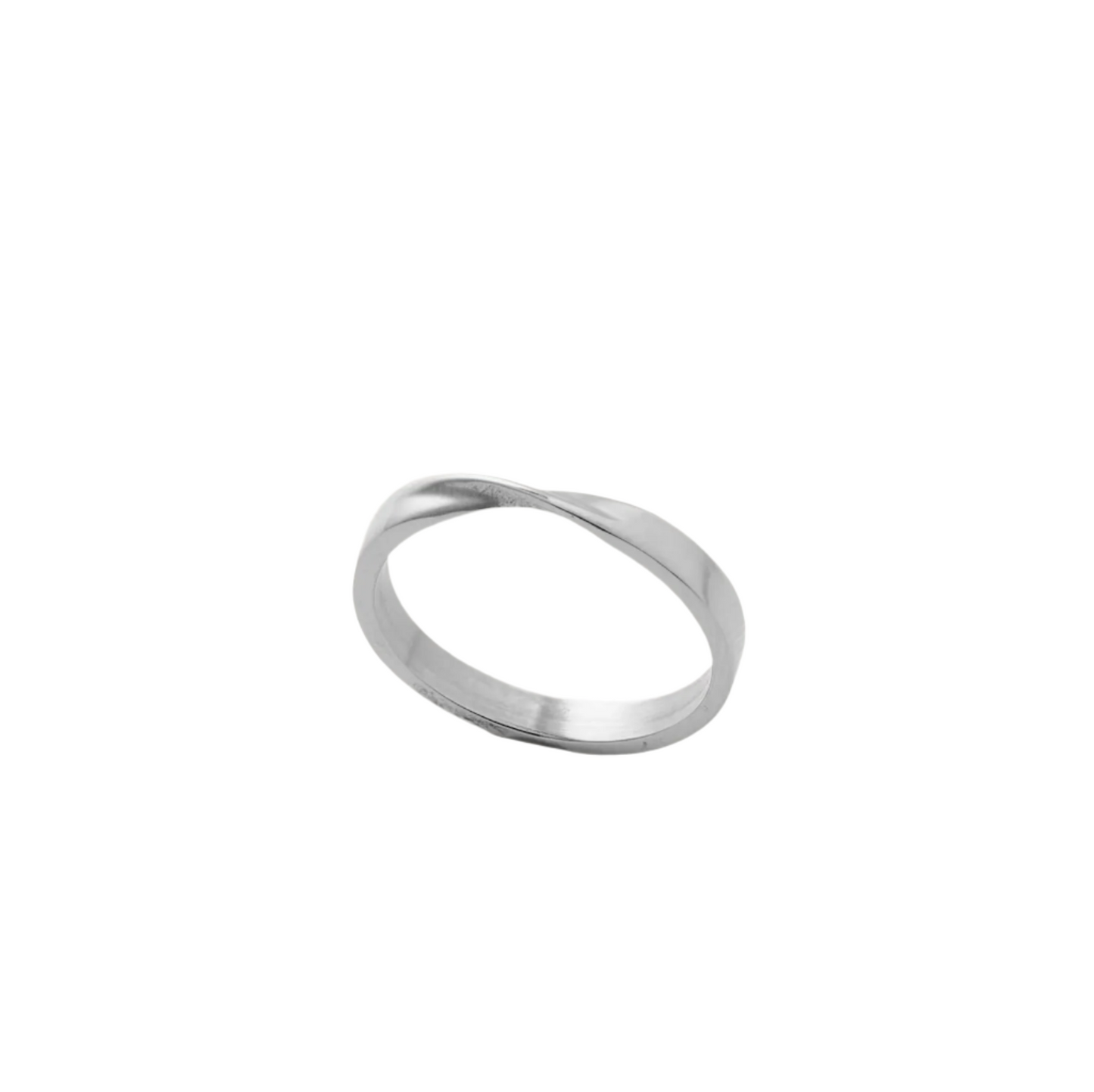 Silver Viv Twisted Ring - Nikki Smith Designs