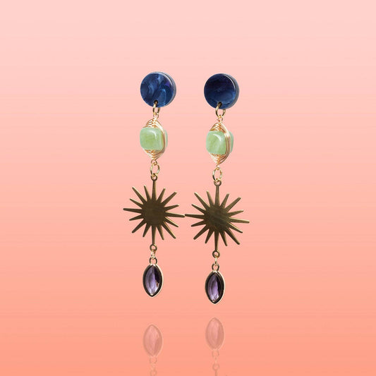 Alma Deep Blue + Green Jade