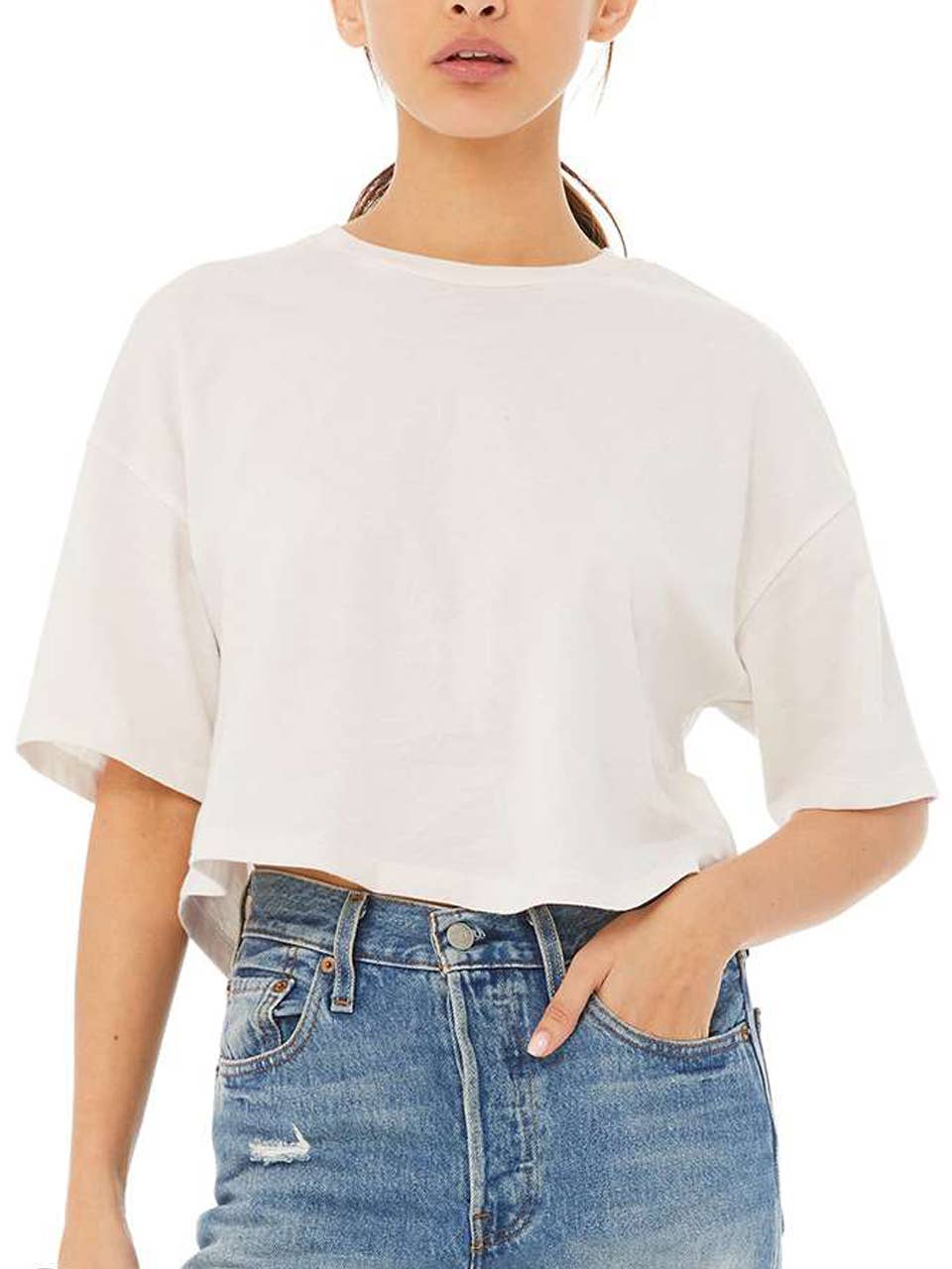 Secret Garden Clover Crop Tee