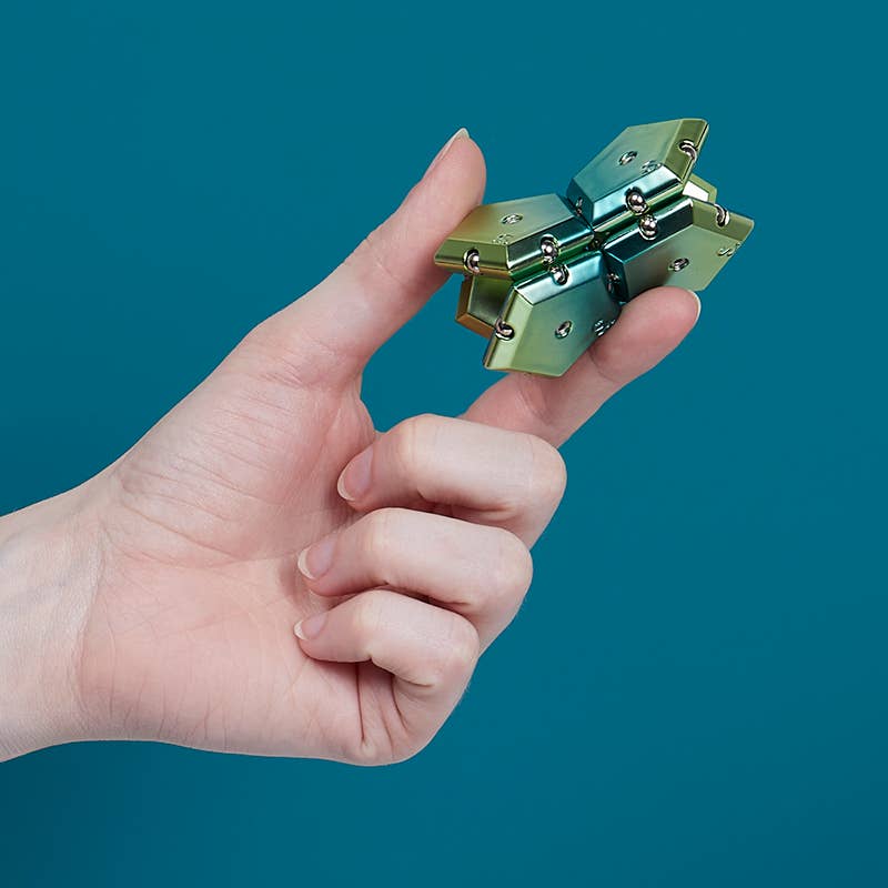 Geode Chrome Sphere Fidget Toy - Speks