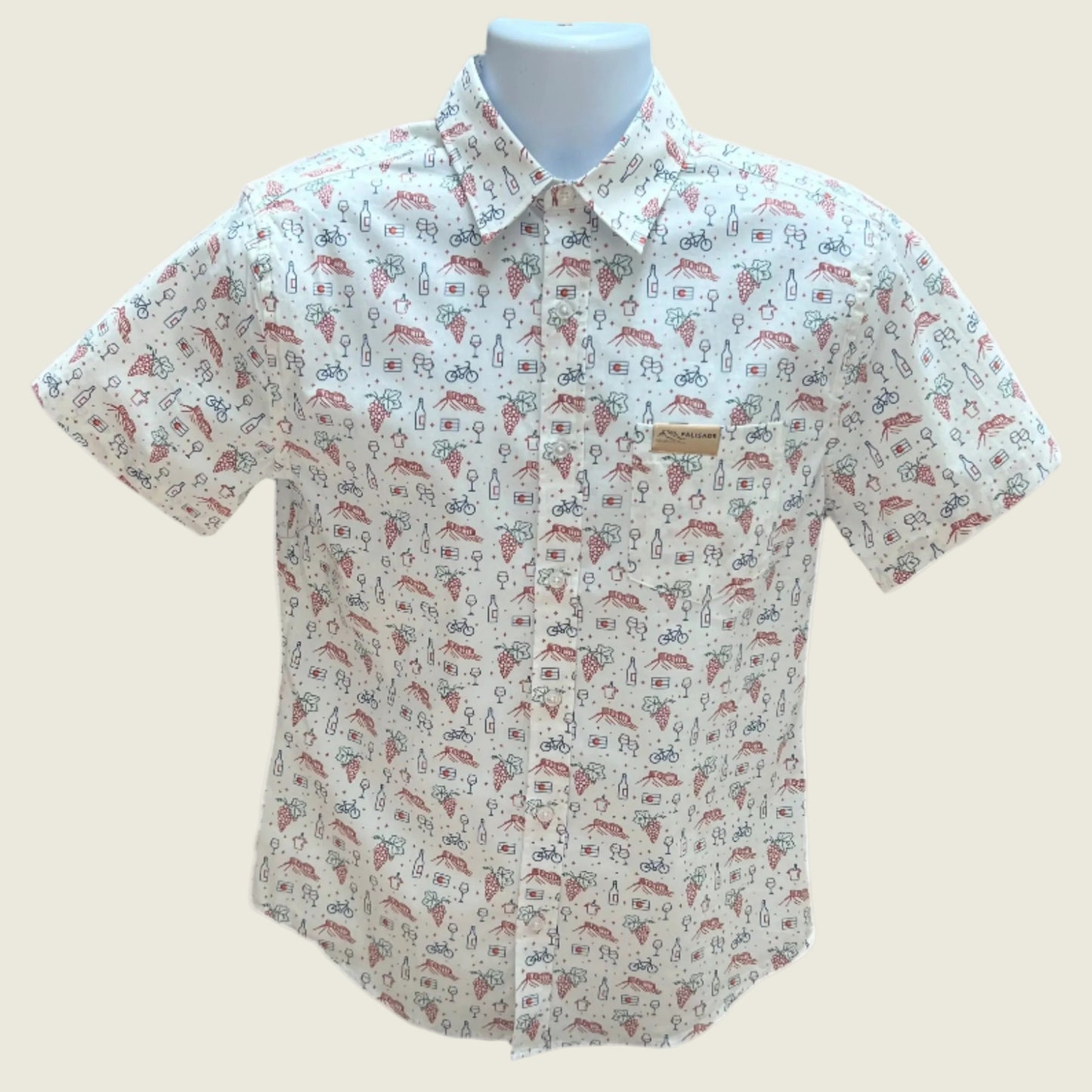 White Mount Garfield Rider Button Up
