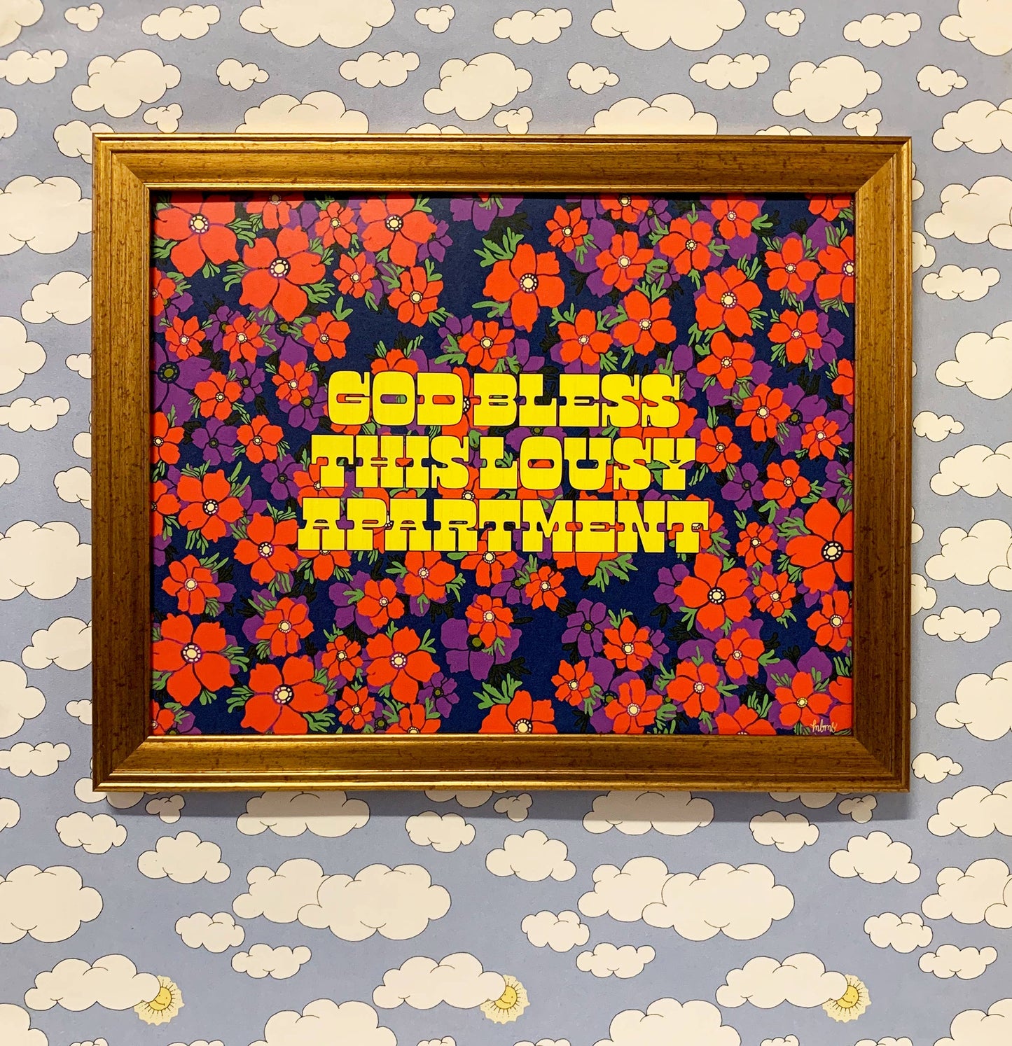 God Bless this Lousy Apartment - 11 x 14 print - MBMB