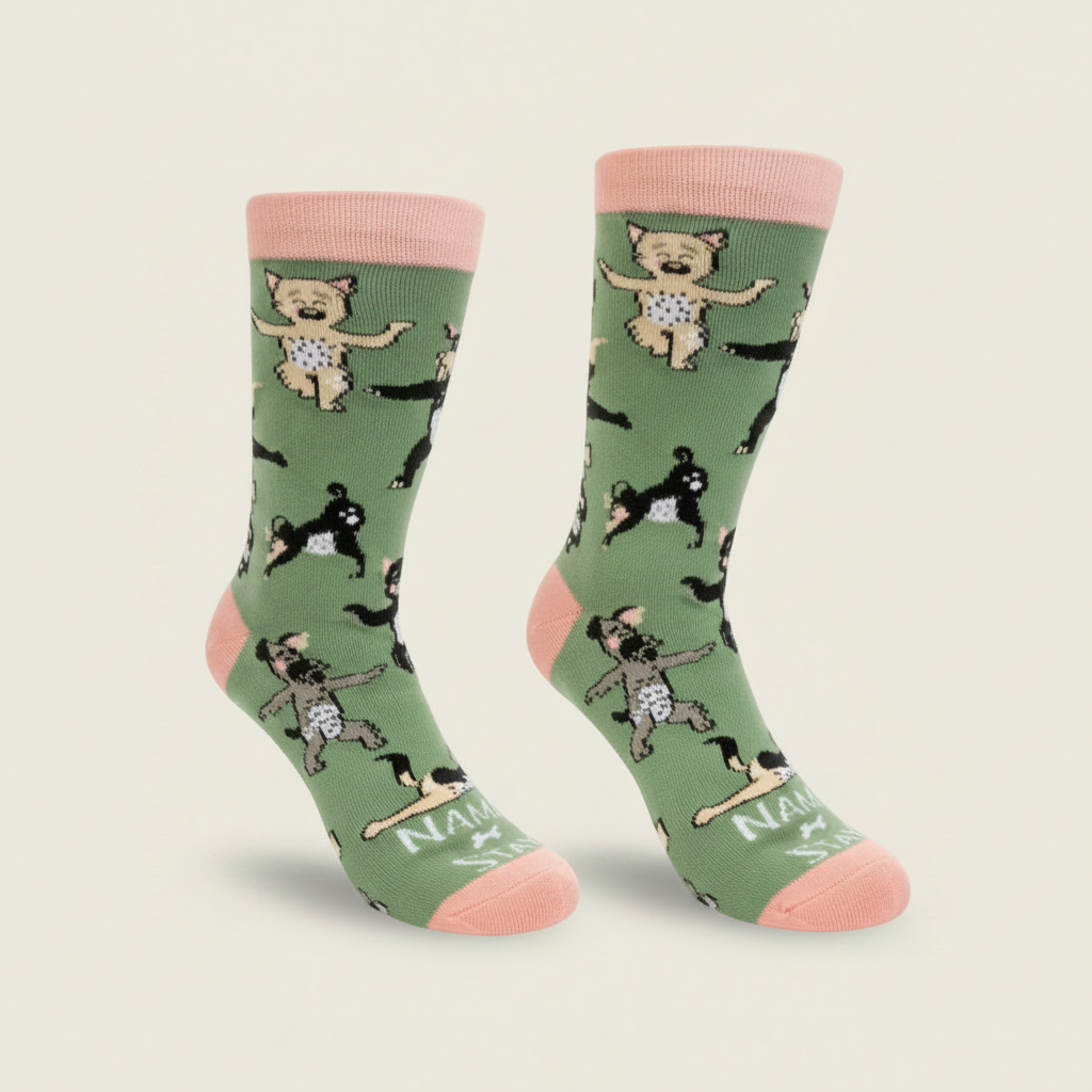 Yoga Dog Socks