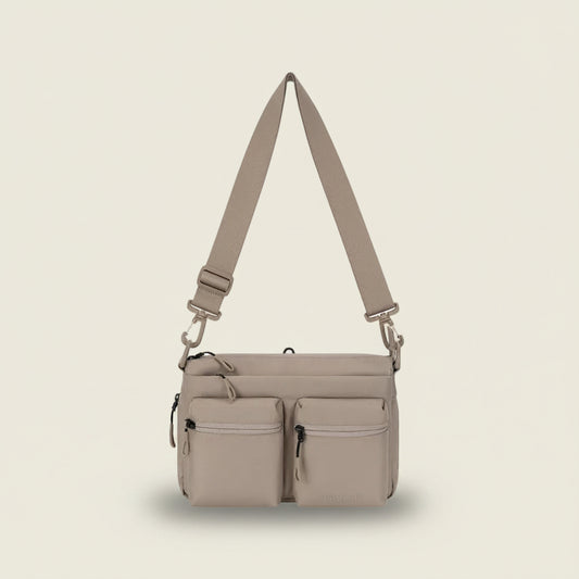 Ceara | Expandable Crossbody (Dune Tan) - Sherpani