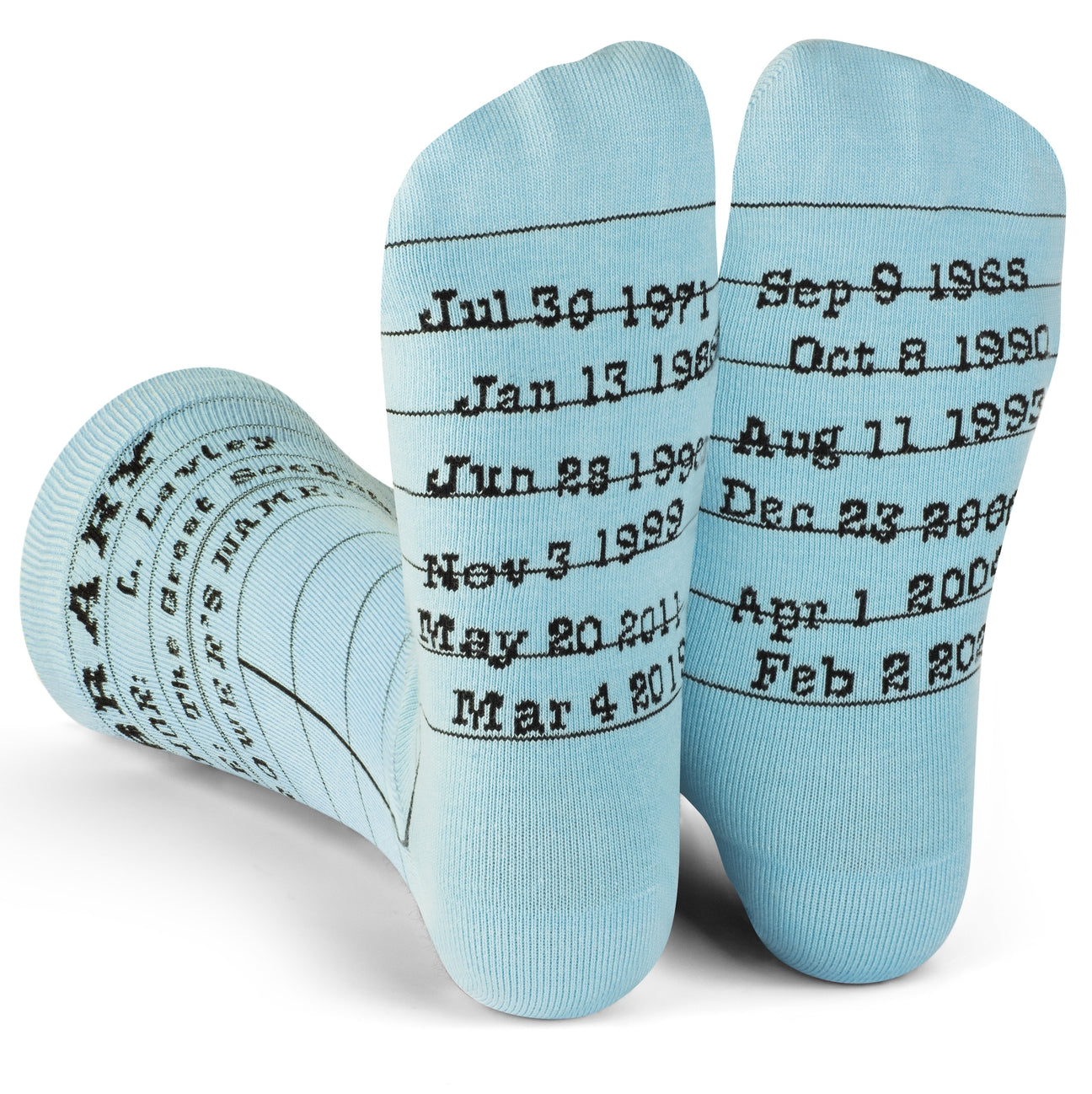 Library Checkout Socks