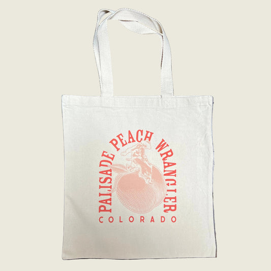 Peach Wrangler Market Tote