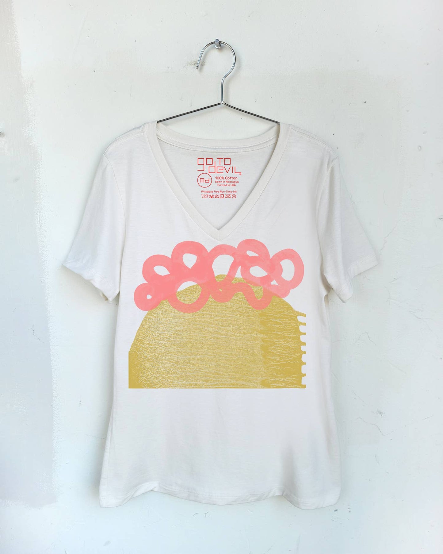 Wander Womens Vee Neck Tee