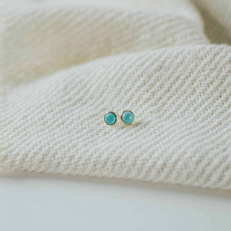 Hyalite Studs - Turquoise