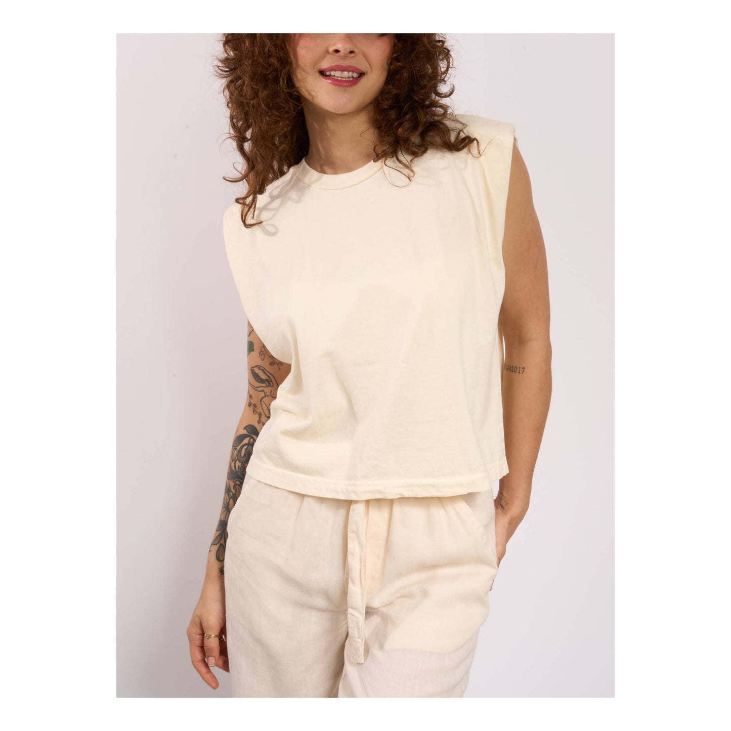 Thistles Maisie Heavyweight Muscle Tee
