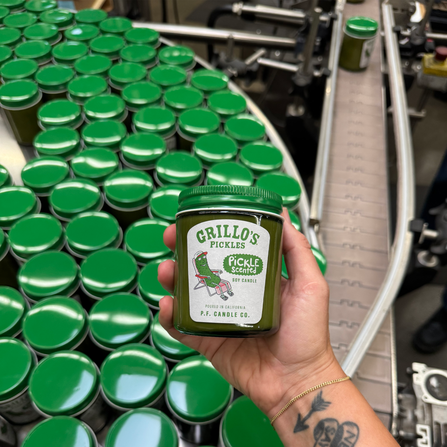 Grillo's Pickle Scented– Standard Candle
