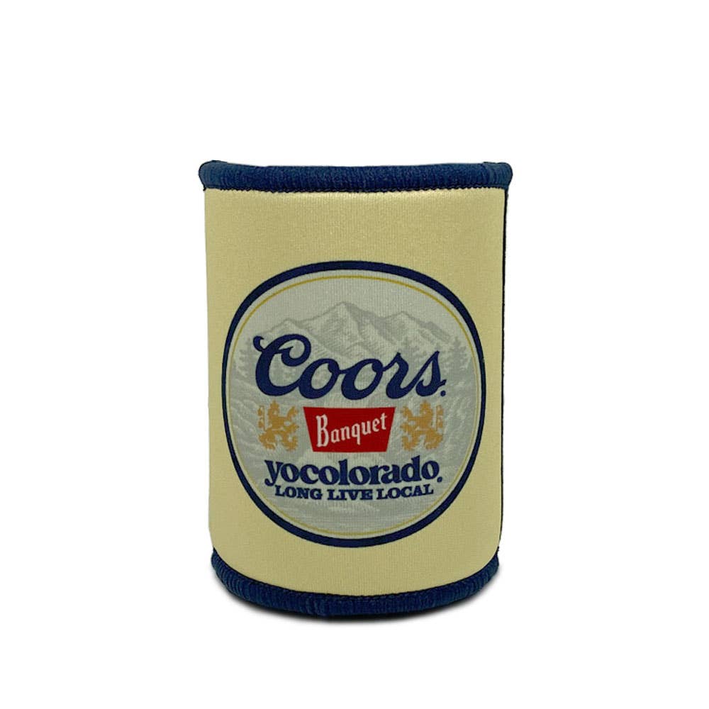 Coors Banquet x YoColorado Koozie