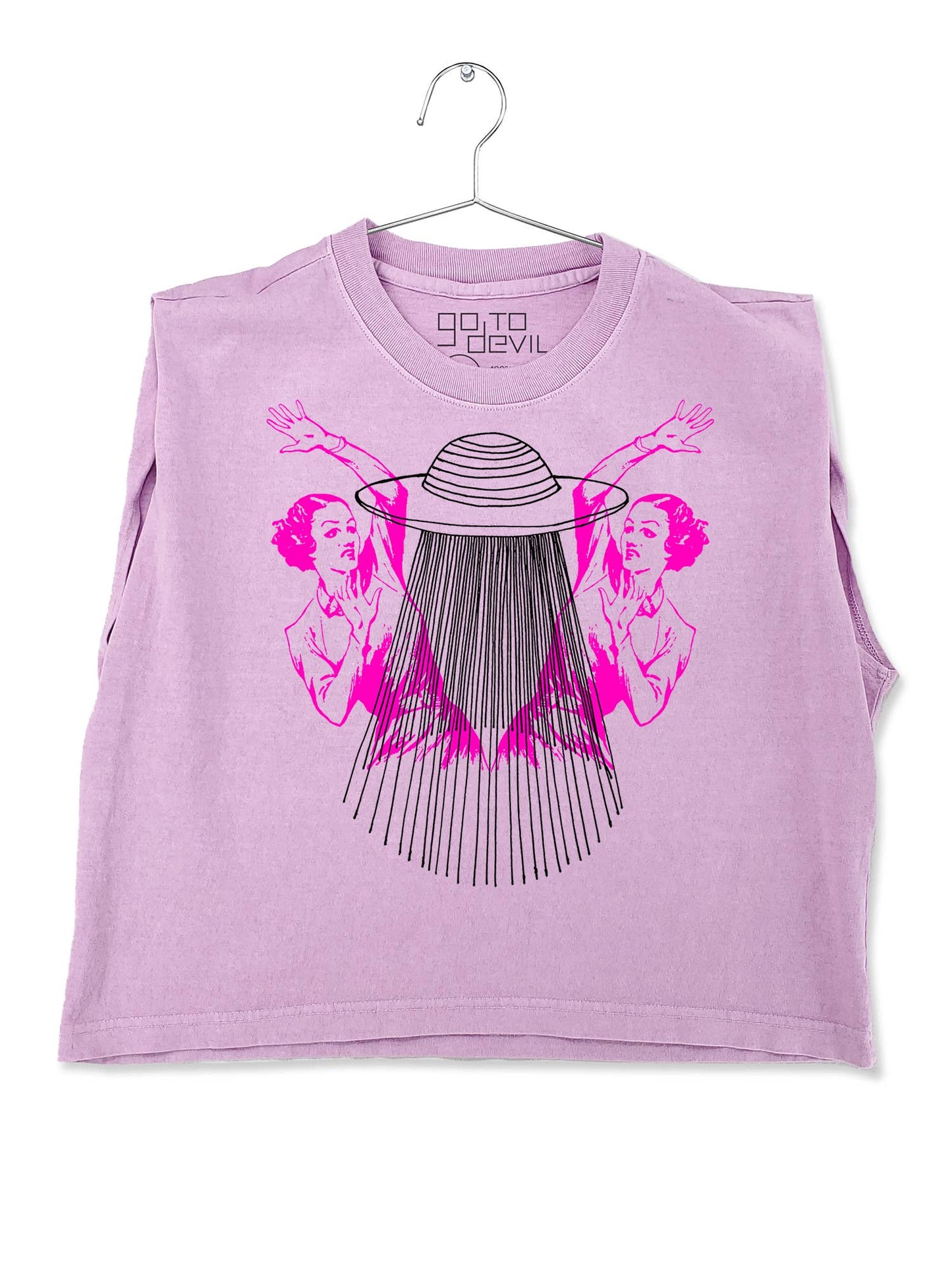 UFO Ladies Joan Heavyweight Muscle Tee