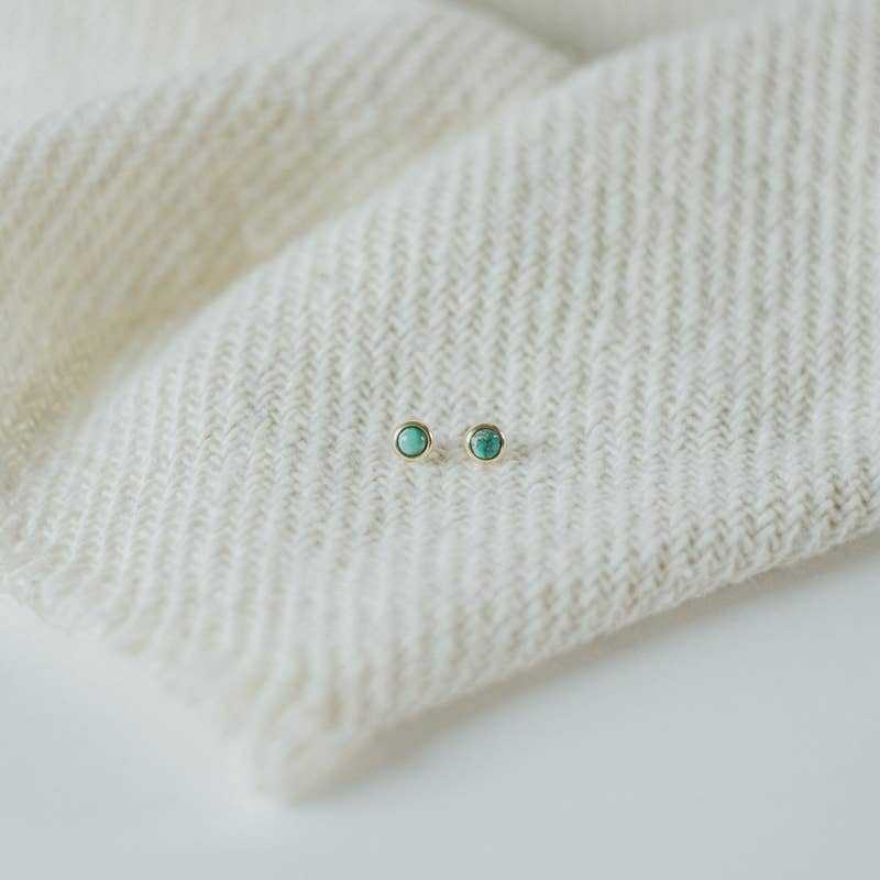 Hyalite Studs - Turquoise