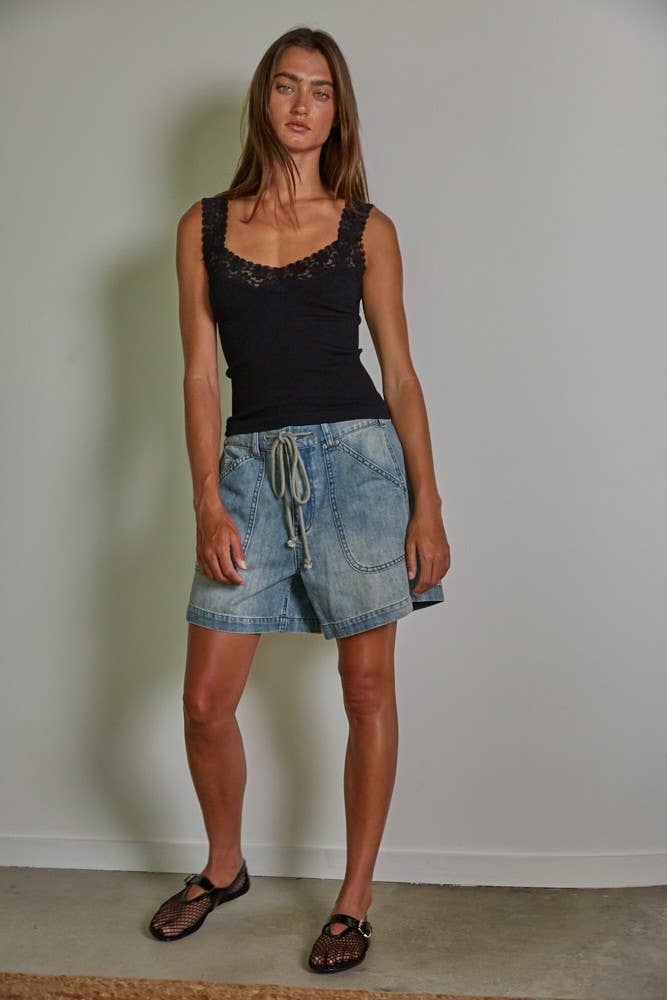 Seamless Ribbed Tank Top