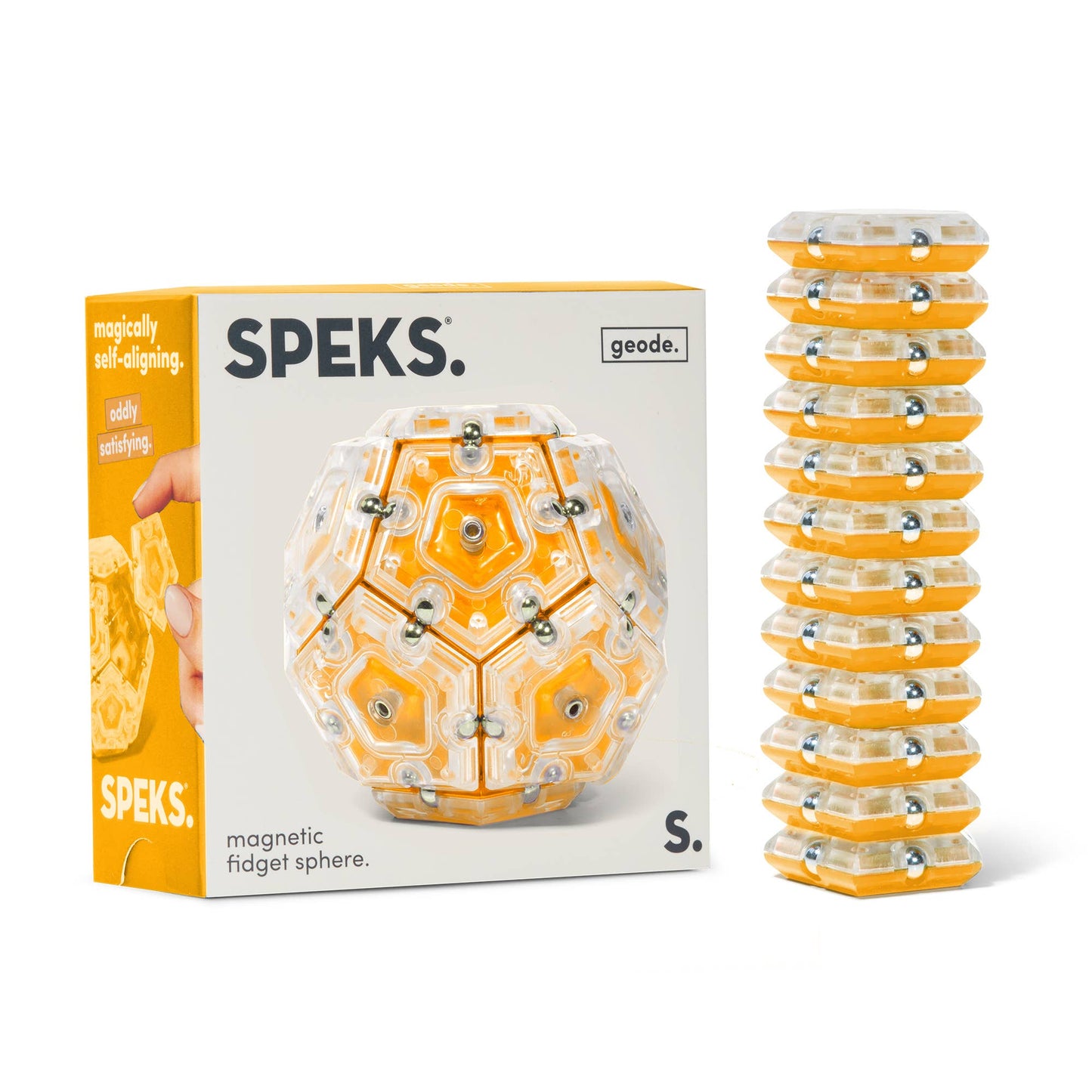 Geode Sphere Fidget Toy - Speks