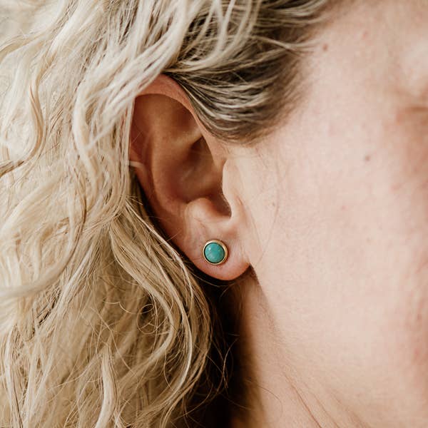 Hyalite Studs - Turquoise
