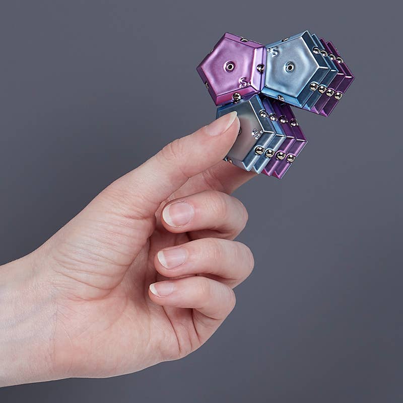 Geode Chrome Sphere Fidget Toy - Speks