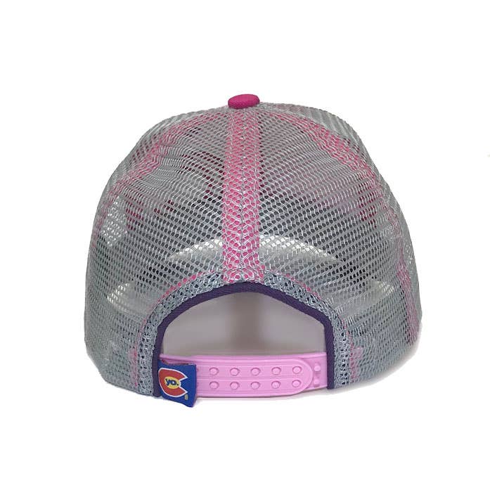 Kids' Incline Pink Berry Trucker Hat