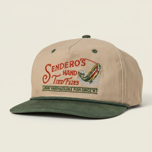 Hand Tied Flies Hat - Sendero