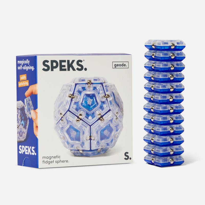 Geode Sphere Fidget Toy - Speks