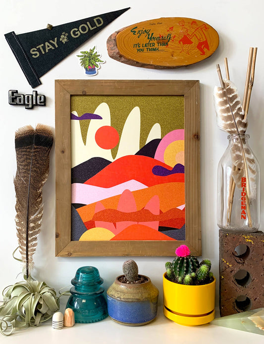 Imaginary Landscape-11 x 14 print - MBMB